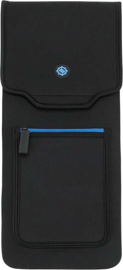 ENHANCE Keyboard Sleeve Travel Case for Full-Size Mechanical and Standard Gaming Keyboards up to 18 Inches with Rugged Neoprene Construction, Zipper Mouse Storage and Cable Storage Pouch