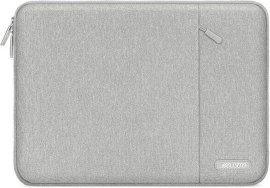 MOSISO Laptop Case 18.5 inch, 18-18.5 inch Laptop Sleeve Compatible with ASUS Gaming Monitor HP Dell Lenovo Notebook, Polyester Vertical Computer Sleeve Bag with Pocket, Gray