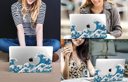 CISSOOK Wave Case for MacBook Pro 13 inch Case 2025-2020 Release