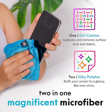 Pixel Perfect | 4.2oz | Screen Cleaner Kit, for TV, Laptops, Computers, Monitors, Phones, Tablets | 120ml Cleaning Kit, Premium Natural Spray