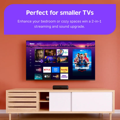 Roku Streambar SE, 4K Soundbar with Built-in Streaming Device