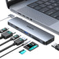 USB C Docking Station Dual Monitor Laptop Docking Station 2 HDMI 4K DP 8K