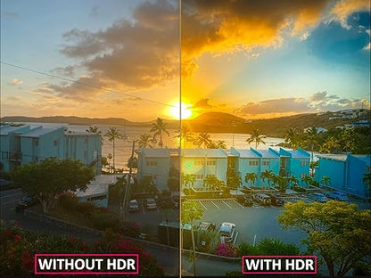 White HDR HDMI 2.1 Certified Cable Supports 10K 8K @60Hz and 4K @120Hz Compatible with Dolby Vision and All TVs, BluRay, Xbox Series X, PS5 (10 Feet)