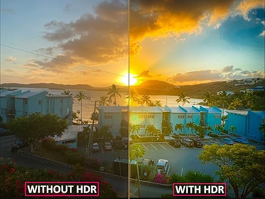White HDR HDMI 2.1 Certified Cable Supports 10K 8K @60Hz and 4K @120Hz Compatible with Dolby Vision and All TVs, BluRay, Xbox Series X, PS5 (6 Feet)