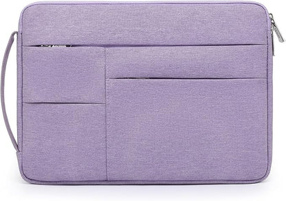 HYZUO 15-16 Inch Laptop Sleeve Bag for MacBook Pro 16 M4/M3/M2/M1 2025-2019, 15" Surface Book, Portable NoteBook Case for 15" 15.6" HP Dell Lenovo ThinkBook Asus Acer Samsung HUAWEI, Lilac Purple