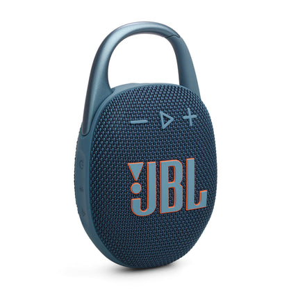 JBL Clip 5 - Ultra-Portable, Waterproof & Dustproof Bluetooth Speaker, Big JBL Pro Sound with Punchy bass, Integrated Carabiner, Up to 12 Hours of Play, Made in Part with Recycled Materials (Blue)