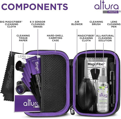 Altura Photo Camera Lens Cleaning Kit - Full Frame Lens & Sensor Cleaner