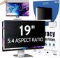 Computer Privacy Screen 19 Inch for 5:4 Standard Monitor, Removable 19inch Anti Blue Light Glare Shield Monitor Privacy Filter (14 13/16" x 11 7/8")