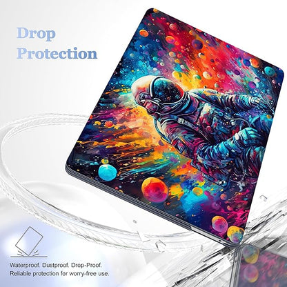 Case for MacBook Pro 13 inch with/Without Touch Bar (2016-2022, M2 A2338 M1 A2289 A2251 A2159 A1989 A1706 A1708), Hard Shell + Keyboard Cover + Dust Plug, Astronaut