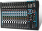 12 Channel Audio Interfacer Sound Board Mixer DJ Mixer 16-Bit DSP Effect USB Audio Mixer +48V Phantom Power Bluetooth Mixer for Karaoke Studio Streaming Recording,Live Streaming