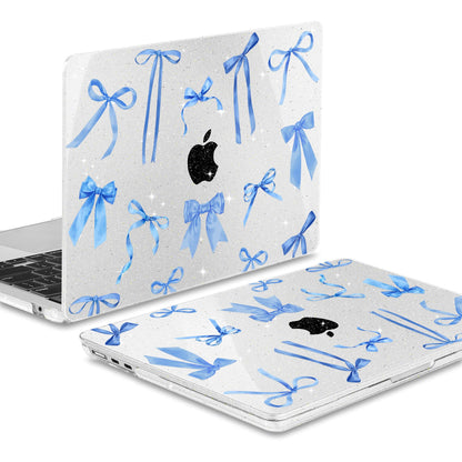 May Chen Case for MacBook Air 13/13.6 inch M5 A3449 M4 A3240 M3 A3113 M2 A2681, 2026 2025 2024-2022, Plastic Hard Shell with Keyboard Cover & Screec Protector, Watercolor Bows