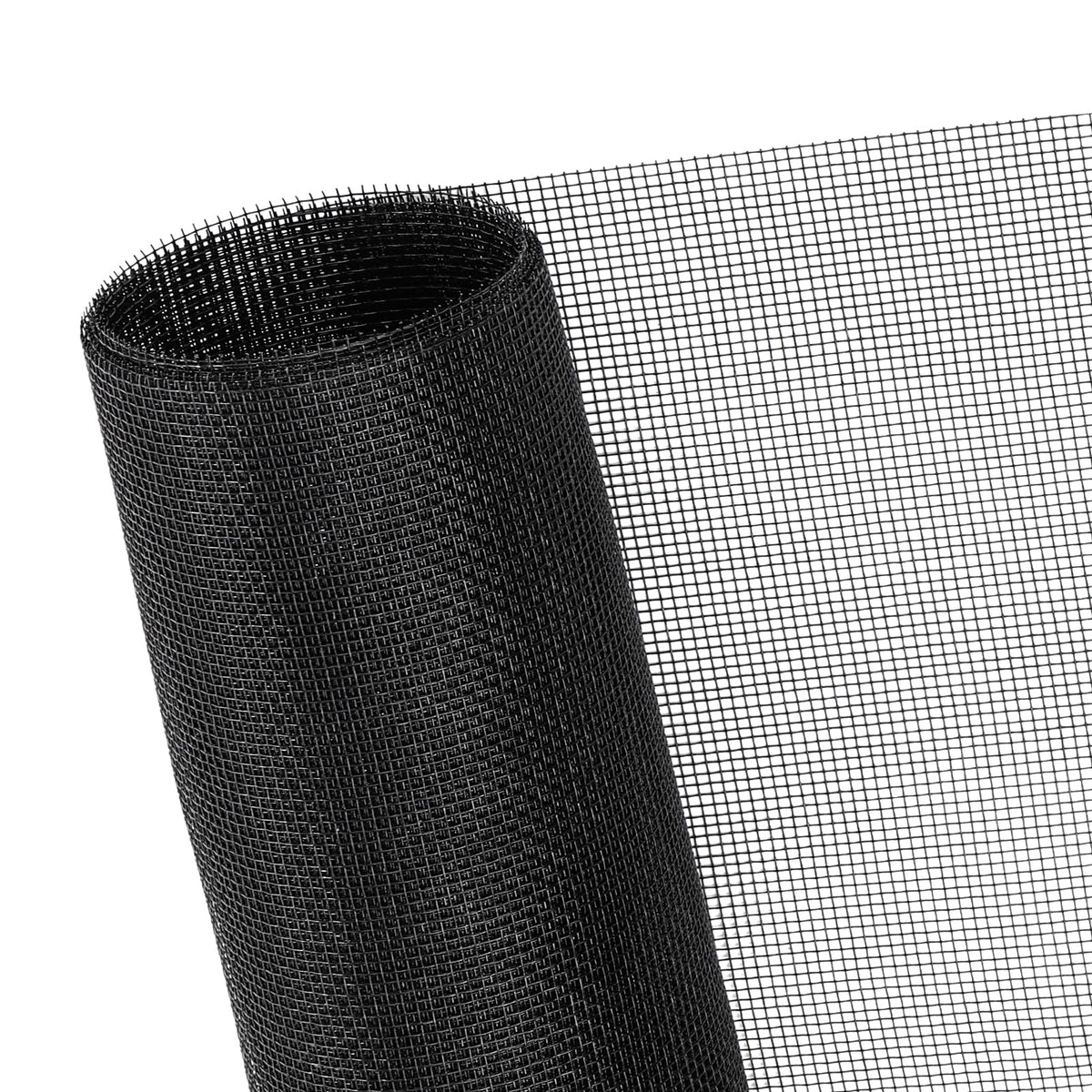 Magnetic Screen Door - Self Sealing, Heavy Duty, Hands Free Mesh Partition Keeps Bugs Out Let Breeze in- Pet and Kid Friendly - Keep Open Feature (Black, Fit Door Size 32 x 80 Inch)