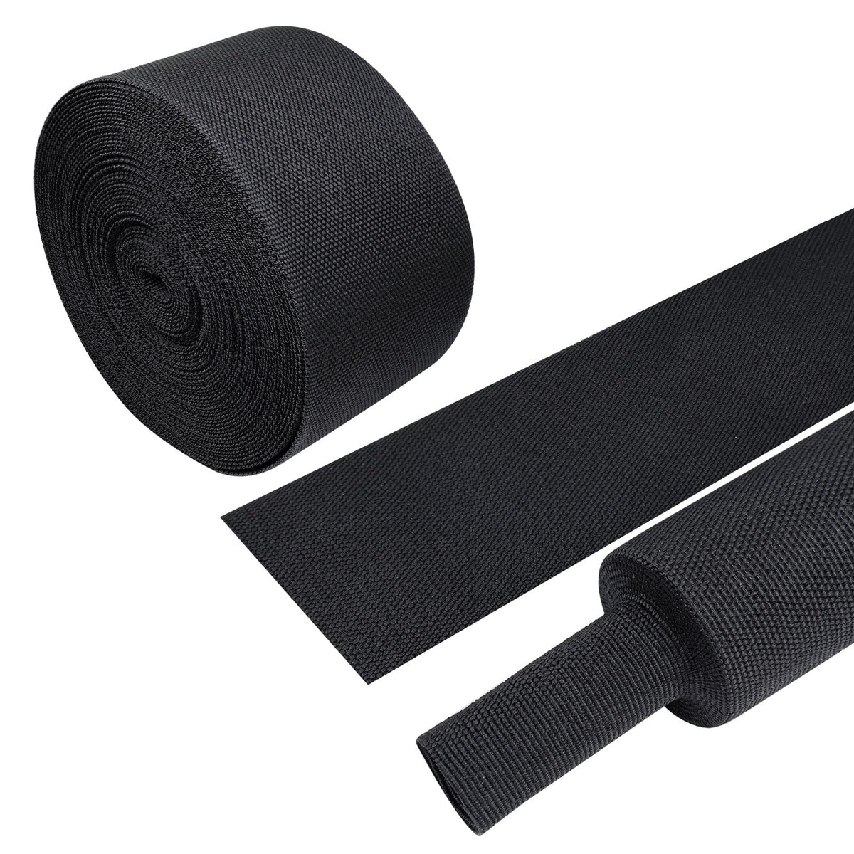 BuyUneed 2:1 Ratio Heat Shrinkable Braided Wiring Sleeving 3/4" ID-46ft