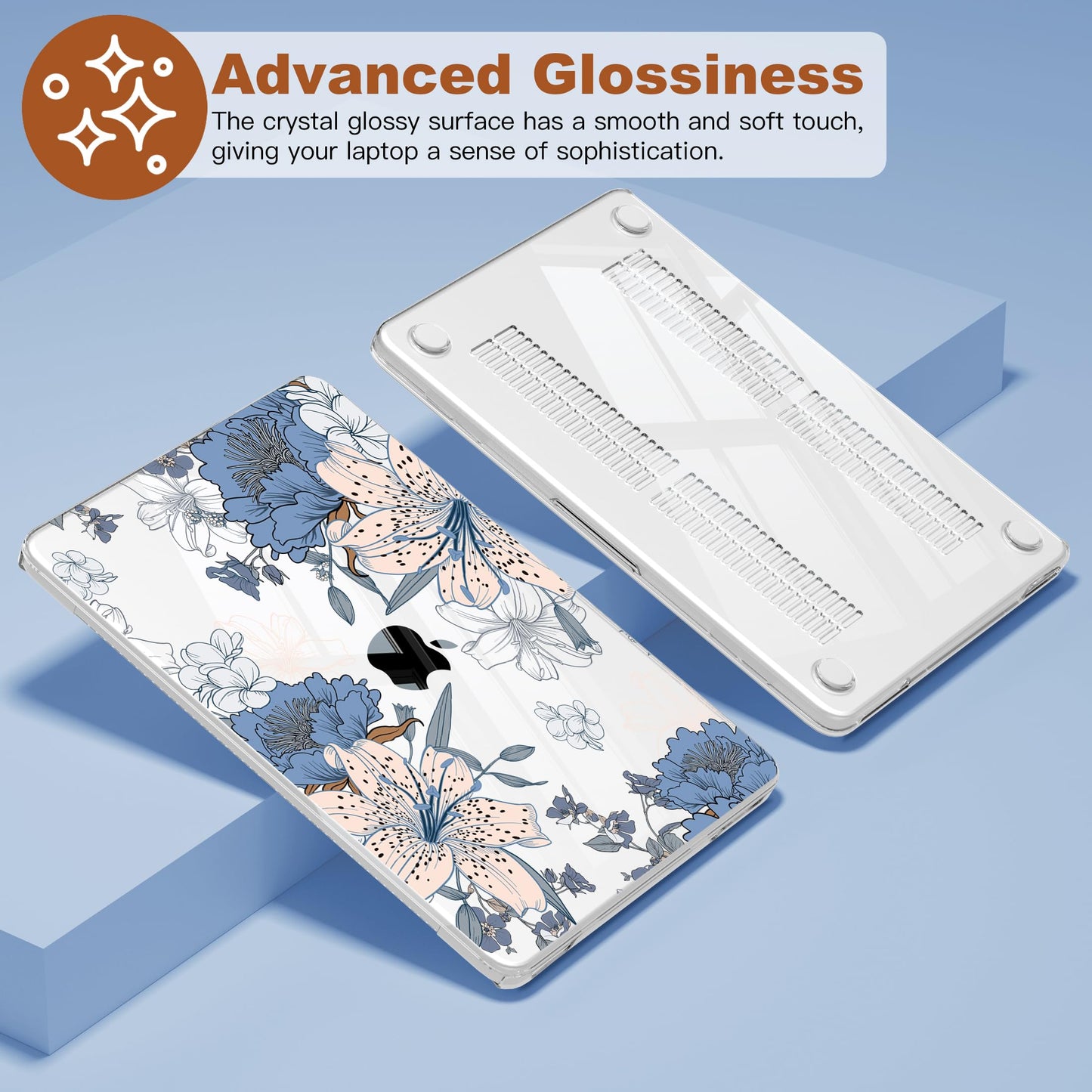 CISSOOK Compatible with MacBook Air 13.6 inch Case 2026 2025 2024 2023 2022