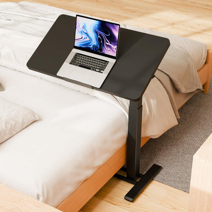 SANODESK Pneumatic 90° Tilt Top 32x18'' Medical Adjustable Overbed Table