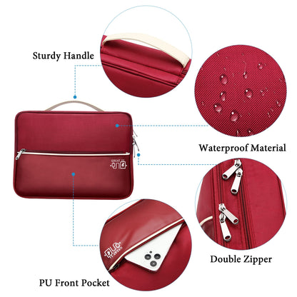 SELLYFELLY Electronics Travel Organizer, Double Layer Cable Organizer Bag Watreproof Electronics Accessories Storage Bag for Cord, Charger, Phone, Power Bank, Hard Drive
