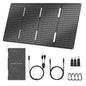 Ecosonique 60W Portable Foldable Solar Panels Charger with USB-C USB-A DC