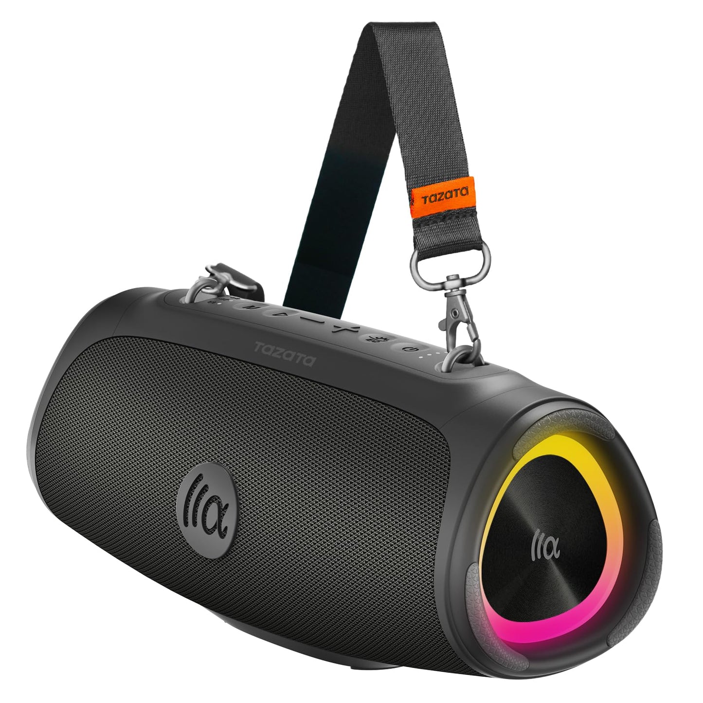 TAZATA Outdoor Speakers Bluetooth Wireless, 90W, Loud