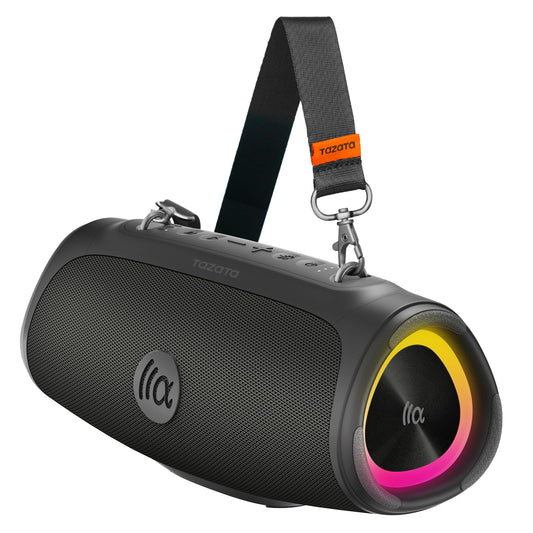 TAZATA Outdoor Speakers Bluetooth Wireless, 90W, Loud