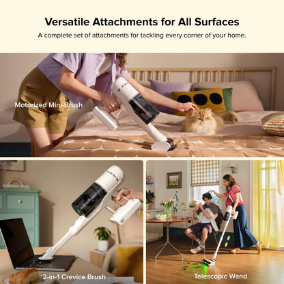 roborock H60 Hub Cordless Stick Vacuum Cleaner with Auto-Empty Dock, 60Min