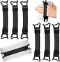 Weewooday 6 Pieces Mobile Phone Security Hand Strap Holder Security Hand Grip Phone Accessory for 5.2-7.5 Inch Smartphones