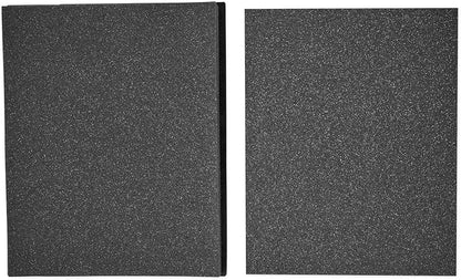 Rockville Pair Iso-8 Studio Monitor Isolation Pads for 8" Speakers, High-Density Acoustic Foam, Angle Adjustable, Reduces Vibrations, for Home Studio Recording Monitors