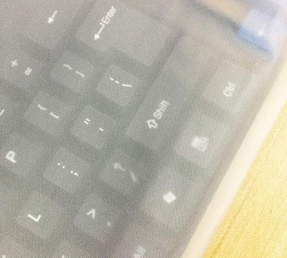 Keyboard Dust Cover, Universal PC Computer Desktop Keyboard Skin Protector Cover by SZBRO (20W x2H x9D)