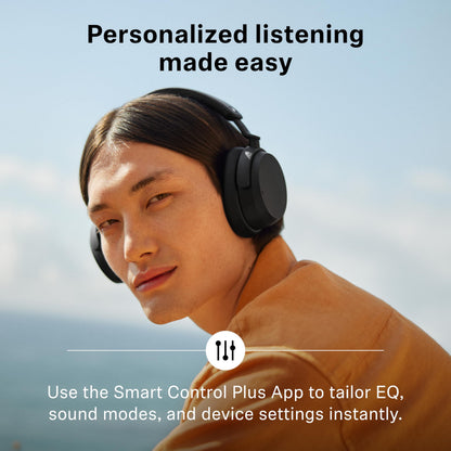 Sennheiser ACCENTUM Wireless Bluetooth Headphones, 50hr Battery, ANC, White