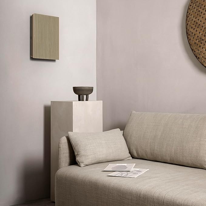 Bang & Olufsen Beosound Level Portable Wi-Fi Multiroom Speaker, Gold Tone/Light Oak
