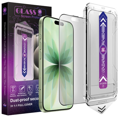 CHRYSHA 2-Pack Privacy Screen Protector for iPhone Air 6.5-Inch, Auto Dust Removal, No Bubbles,Anti-Spy Tempered Glass Film, Easy Installation