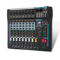 SIKUING 12 Channel Audio Interfacer Sound Board Mixer DJ Mixer 16-Bit DSP Effect USB Audio Mixer +48V Phantom Power Bluetooth Mixer for Karaoke Studio Streaming Recording,Live Streaming