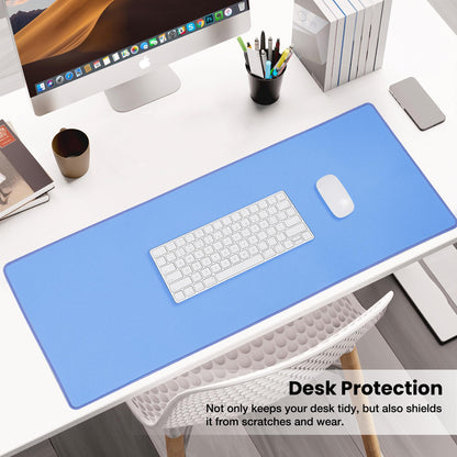 ALOANES Non-Slip Extended Mouse Pad Office&Home Desk Mat Stitched Edge