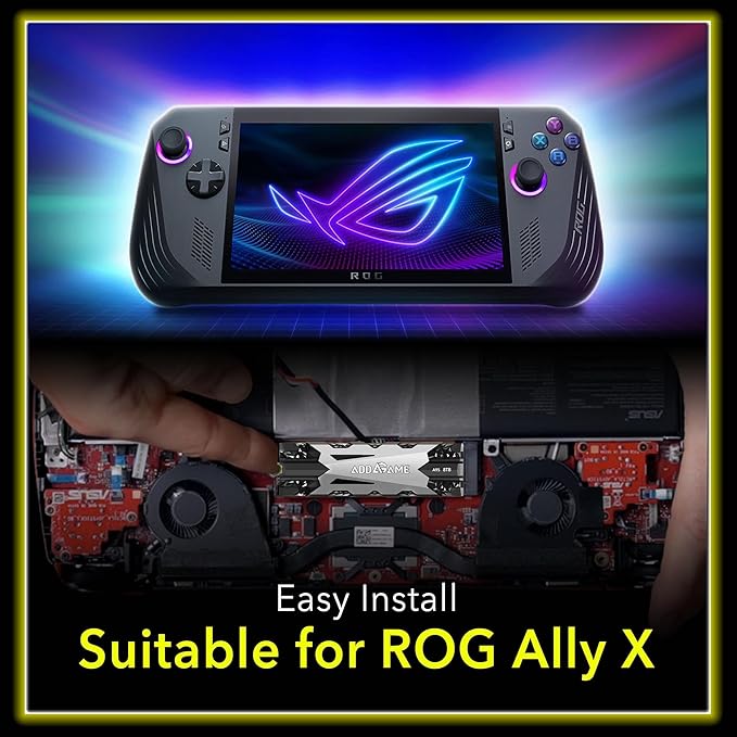 Addlink A95 8TB M.2 SSD Storage Expansion for PS5 Consoles with Heatsink, up to 7000 MB/s, Internal Gaming SSD -2280 PCIe NVMe Gen4X4 3D TLC with Dram NAND SSD Made in Taiwan