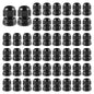 RTHIEAI 50 PCS 1/2"(6-12.5mm) NPT Nylon Cable Gland Joints with Gaskets, IP68 Adjustable Lock Nut Strain Relief Cord Grip Waterproof Cable Glands - UL Listed and RoHS Compliant