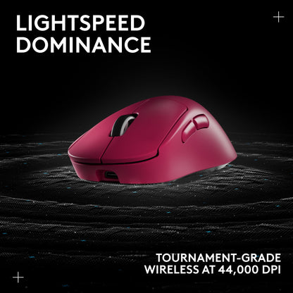 Logitech G PRO X Superlight 2 DEX Wireless Gaming Mouse - Magenta