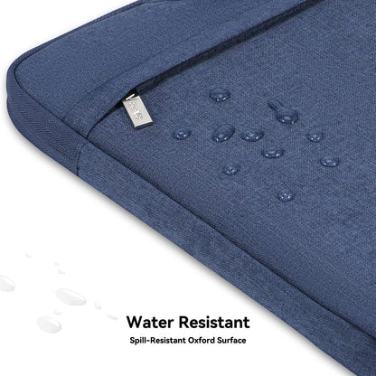 Voova 15.6-15 Inch Laptop Sleeve with Handle, MacBook Sleeve, Blue