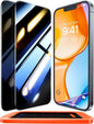 UltraGlass Ultra Top 9H+ Glass for iPhone 14 Privacy Screen Protector [Invisible Privacy Armor] Private Screen Protector 14 Tempered Glass [Full Coverage & Longest Durable] 2 Packs