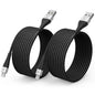 Extra Long iPhone Charger Cord 15FT 2Pack, Apple MFi Certified USB A to Lightning Cable Braided Fast Charging Cord Compatible with iPhone14/13/12/11 Pro Max/Pro/XS Max/XS/XR/X/8 Plus/8/7/iPad/iPod