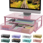 gianotter Computer Monitor Stand Riser with Drawer