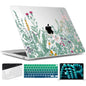 TWOLSKOO for MacBook Air 13 inch Case M5 2026 M4 2025 M3 M2 2024-2022 A3449 A3240 A3113 A2681, Plastic Hard Shell & Keyboard Cover & Screen Film for MacBook Air 13.6 inch Case, Creative Brain
