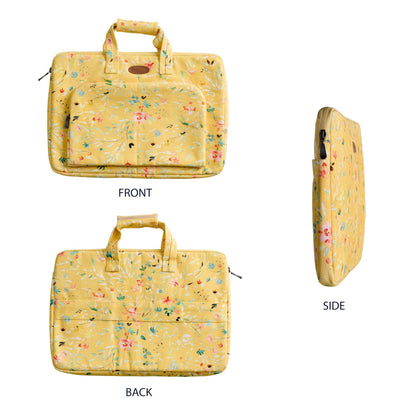 Maison d' Hermine Laptop Bag with Front Pocket Upto 15.5 inch Laptop Tablet
