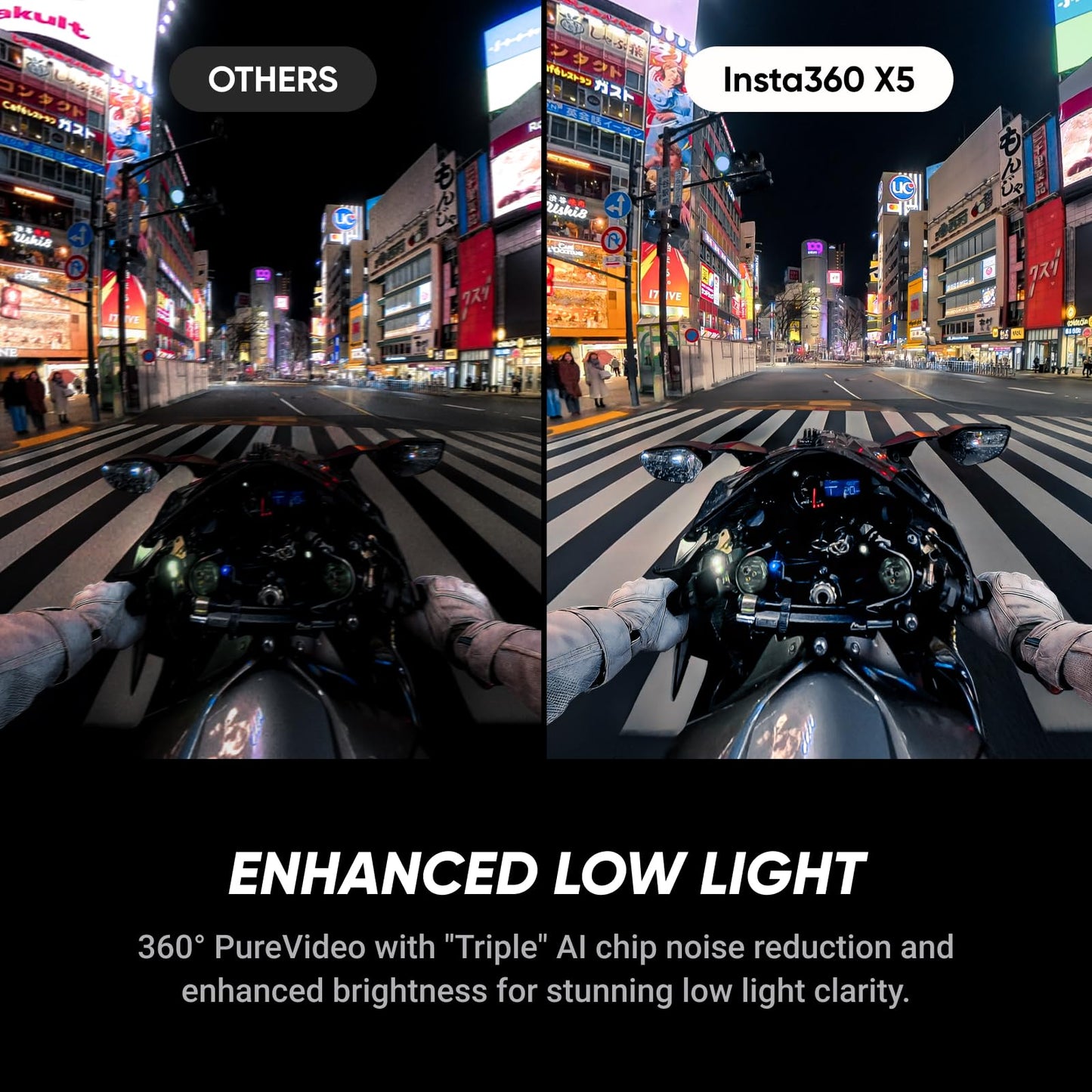 Insta360 X5 Starter Bundle - Waterproof 8K 360° Action Camera, Leading Low Light, Invisible Selfie Stick Effect, Rugged & Replaceable Lens, 3-Hour Battery, Clear Audio, Stabilization