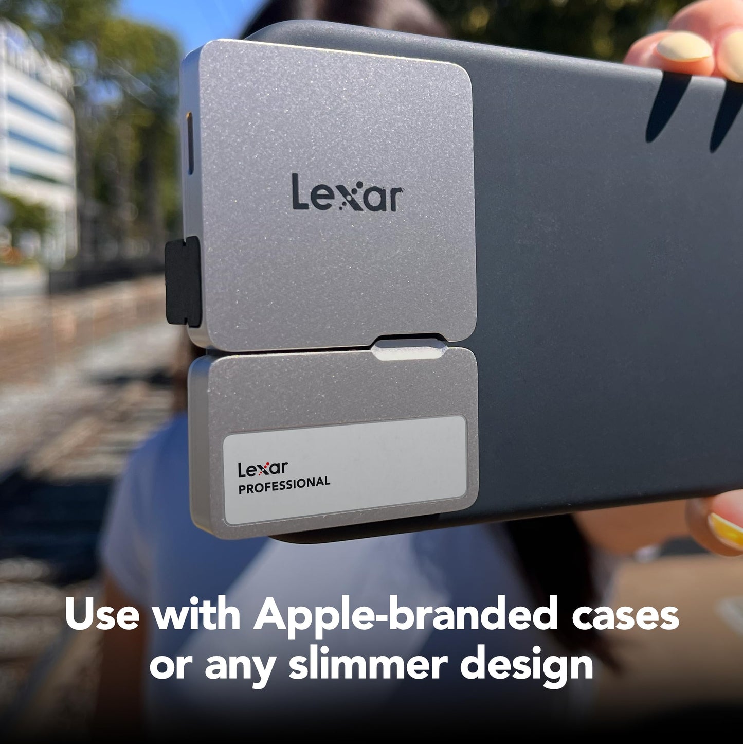 Lexar Go Portable Hub, Four Type-C Ports, USB 3.2 Gen 2, Ultracompact