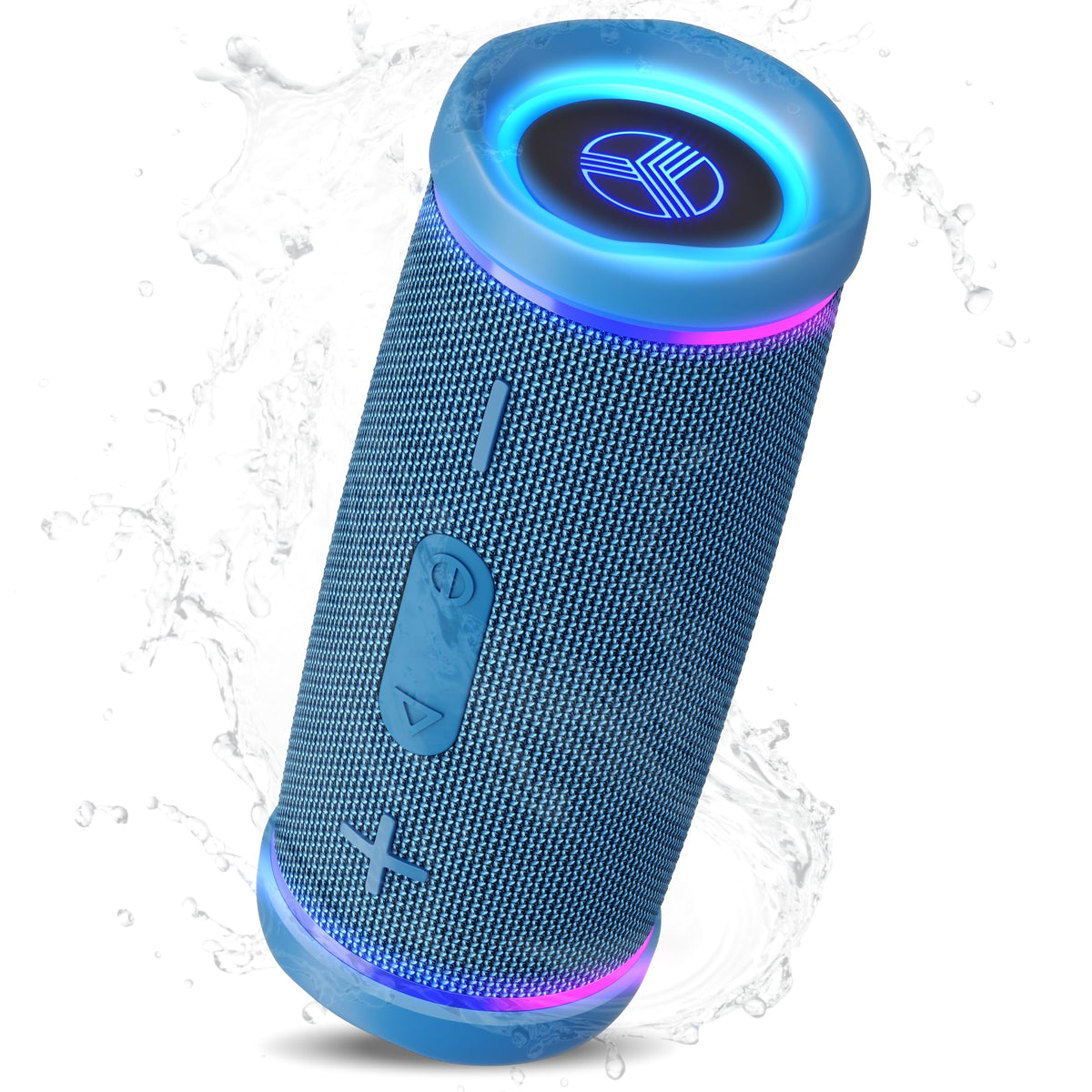 TREBLAB HD77 Waterproof Bluetooth Speaker, 30W Deep Bass, RGB Light, 20H