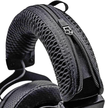 Protective Headband Cover for ATH M Series & Virtuoso - Compatible with Virtuoso XT, SE, Wireless, M50X, M50XBT, M50, M40X & More (Black Breathable Mesh Fabric)