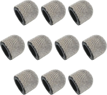MECCANIXITY 12pcs 8mm Stylus Pen Fine Tips Conductive Fiber Capacitive Touch Screen Pens Tip Universal Replacement
