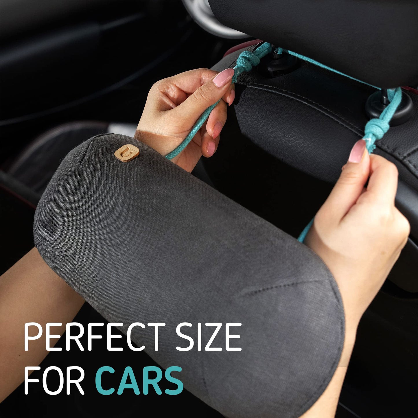 PURGGO Car Air Freshener - Lasts 365+ Days No Chemicals 100% Activated Bamboo Charcoal Fragrance-Free Deodorizer, Natural Auto Odor Eliminator, Purifier, Neutralizer, Absorb Smoke Smell