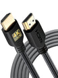 PowerBear 4K HDMI Cable 15 ft | High Speed Hdmi Cables, Braided Nylon & Gold Connectors, 4K @ 60Hz, Ultra HD, 2K, 1080P, ARC & CL3 Rated | for Laptop, Monitor, PS5, PS4, Xbox One, Fire TV, & More