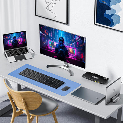 ALOANES Non-Slip Extended Mouse Pad Office&Home Desk Mat Stitched Edge