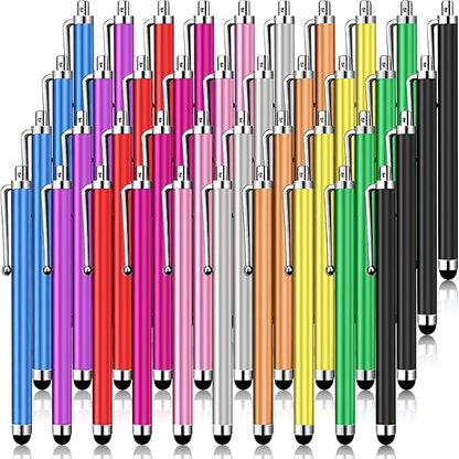 40 Pack Stylus Pen,High Precision and Sensitivity Stylus for Everyday Writing/Drawing,Universal Stylus Compatible with All Touch Screens,10 Colors